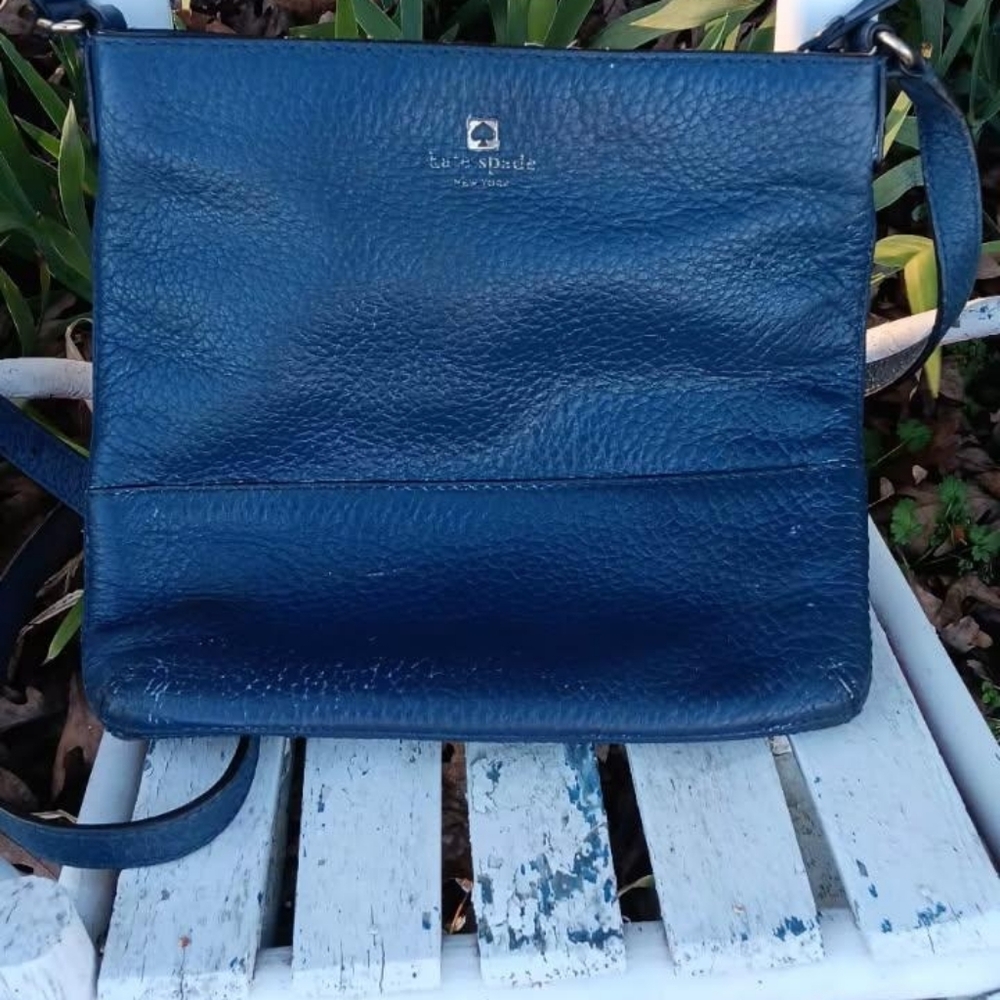 Vintage Kate Spade Pebbled Leather Crossbody